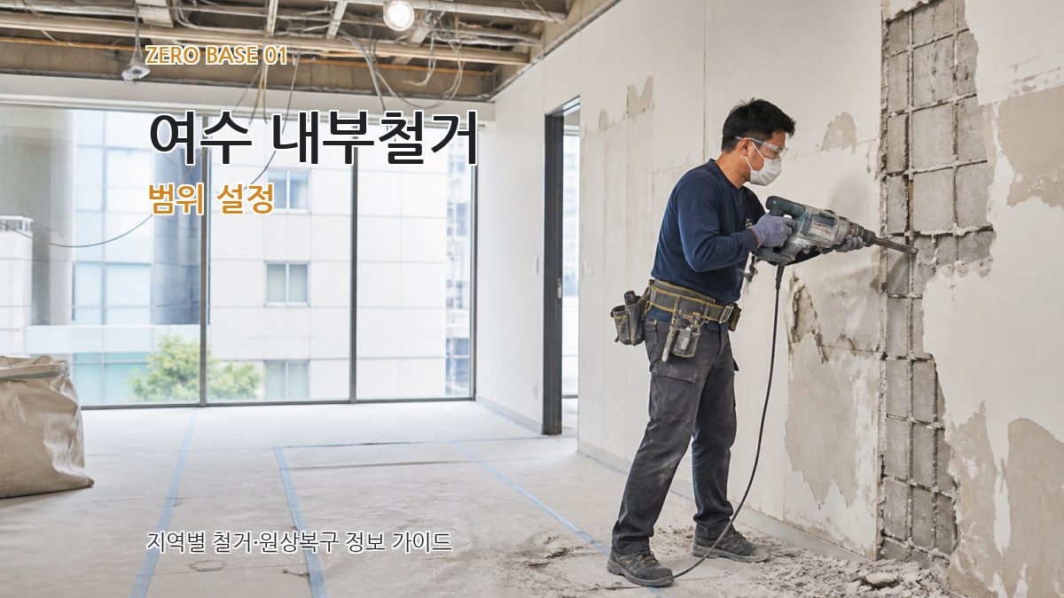 여수 내부철거