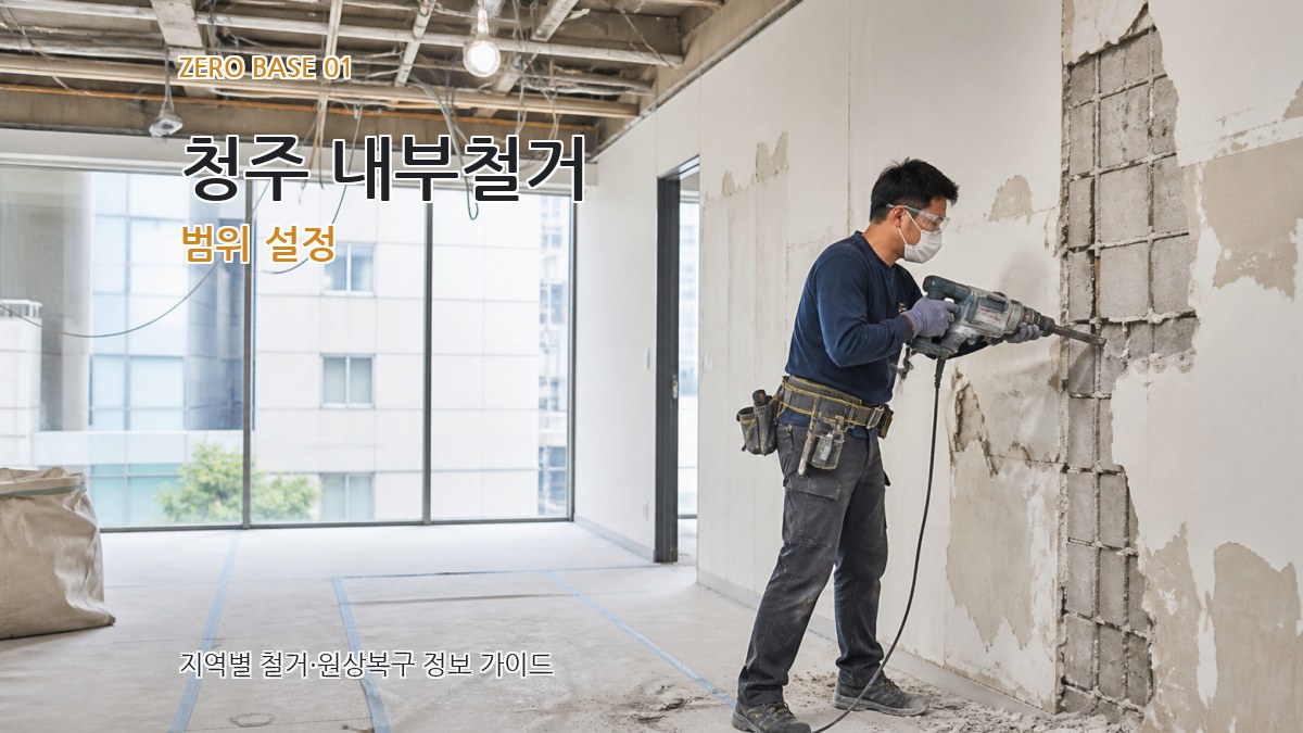 청주 내부철거