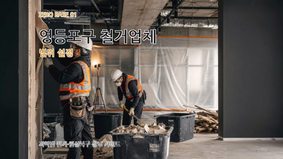 영등포구 철거업체