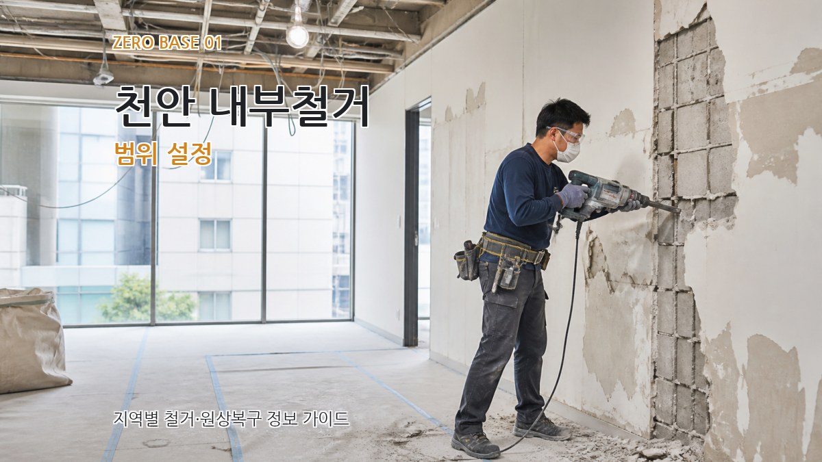 천안 내부철거
