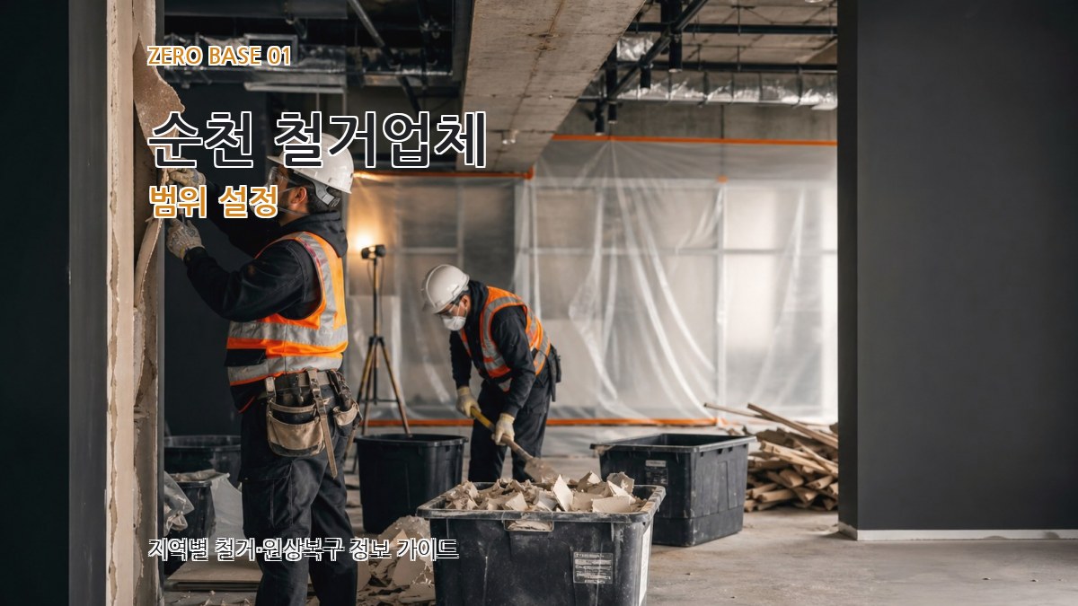 순천 철거업체