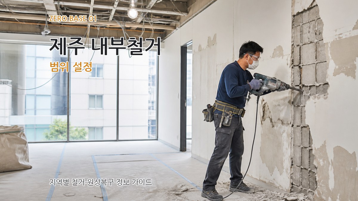 제주 내부철거