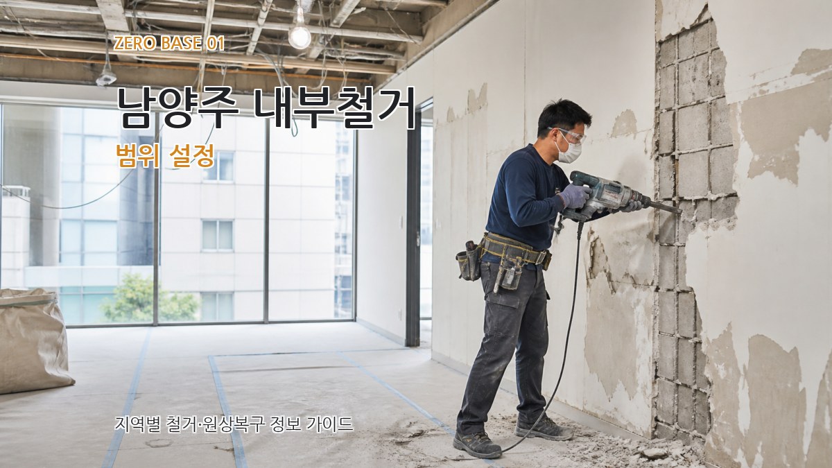 남양주 내부철거