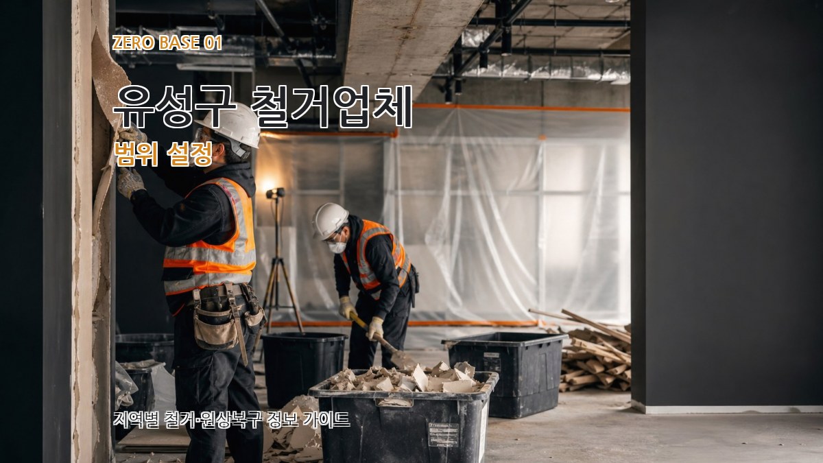 유성구 철거업체