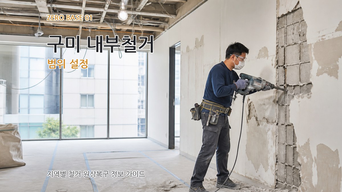 구미 내부철거