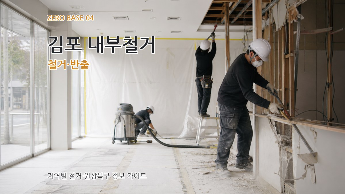 김포 내부철거 철거·반출