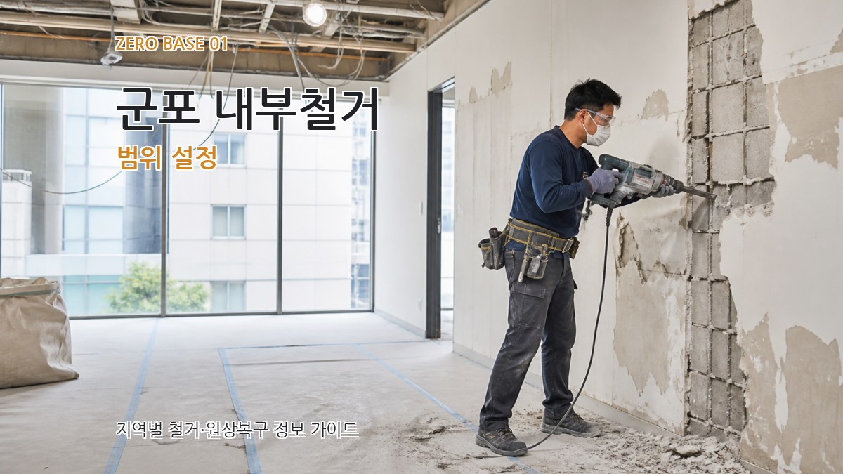 군포 내부철거
