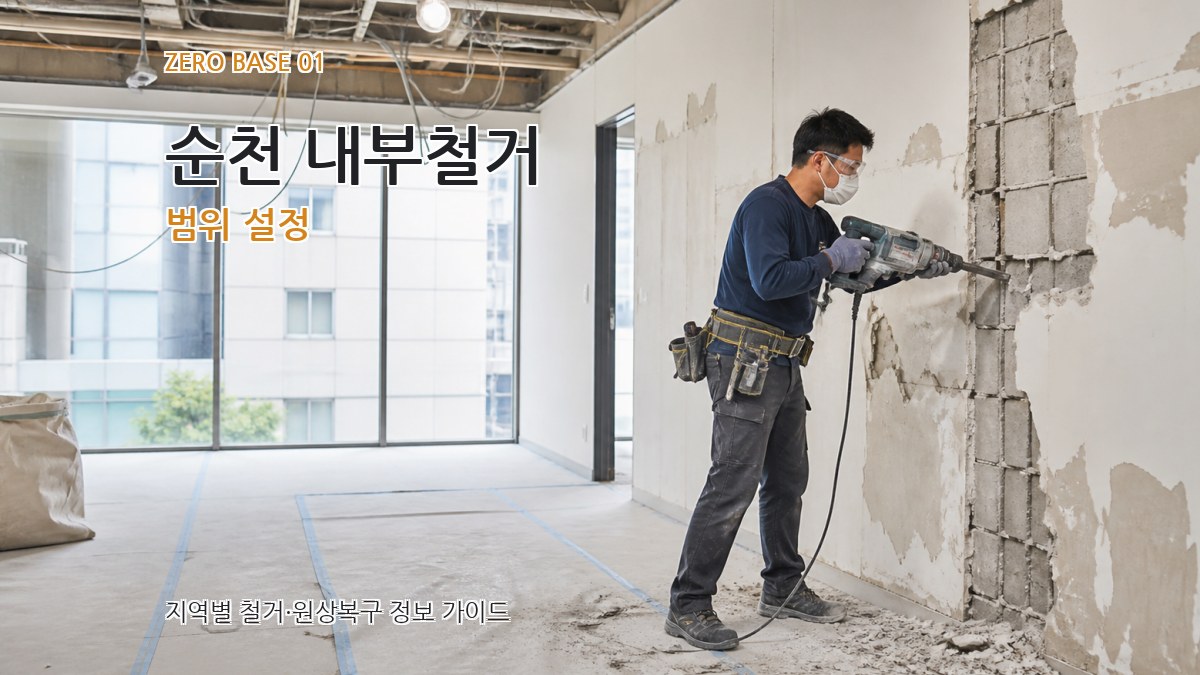 순천 내부철거