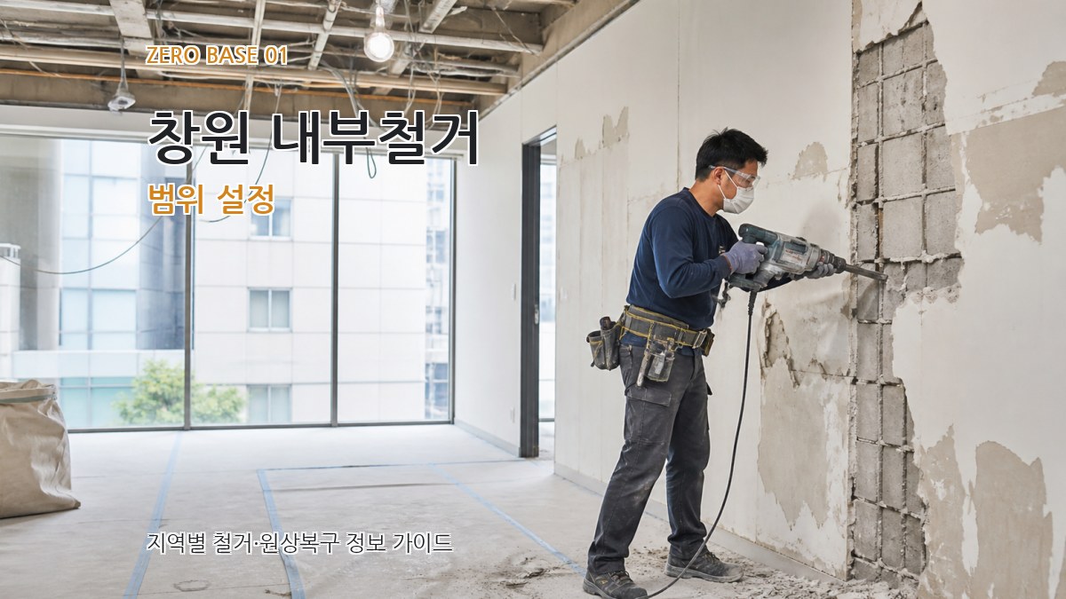 창원 내부철거