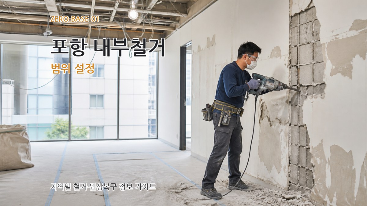 포항 내부철거
