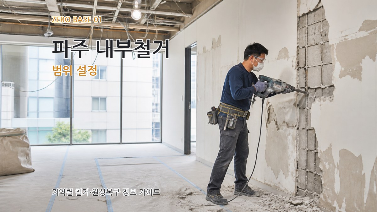 파주 내부철거