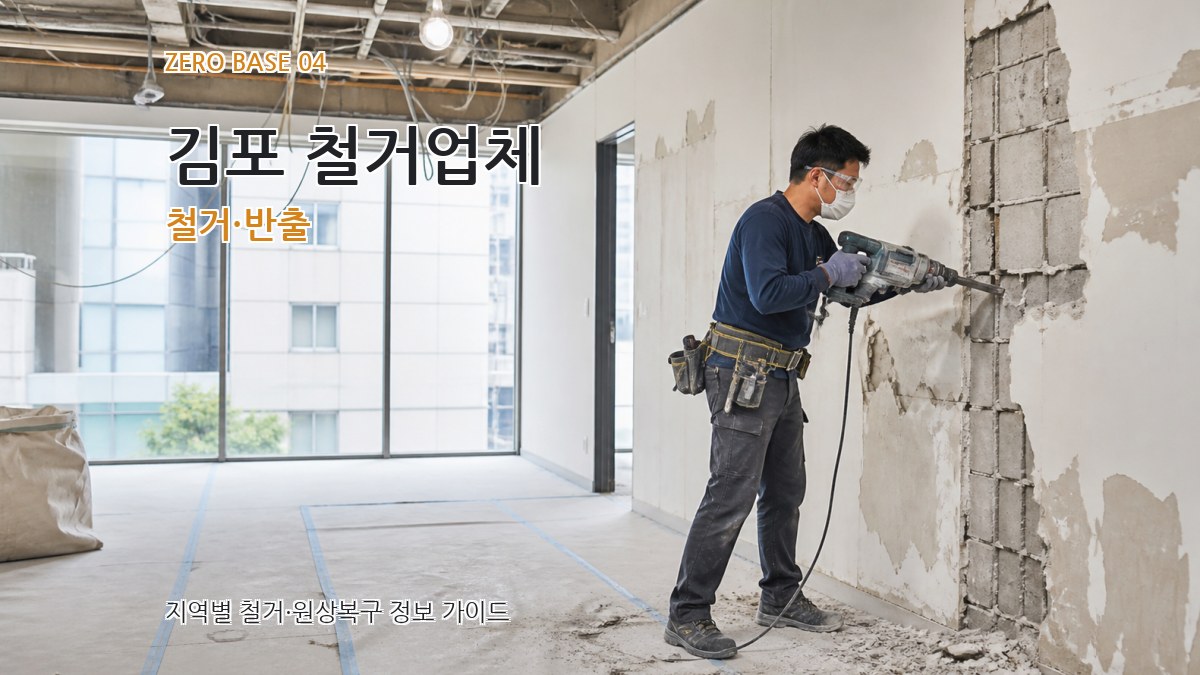 김포 철거업체 철거·반출