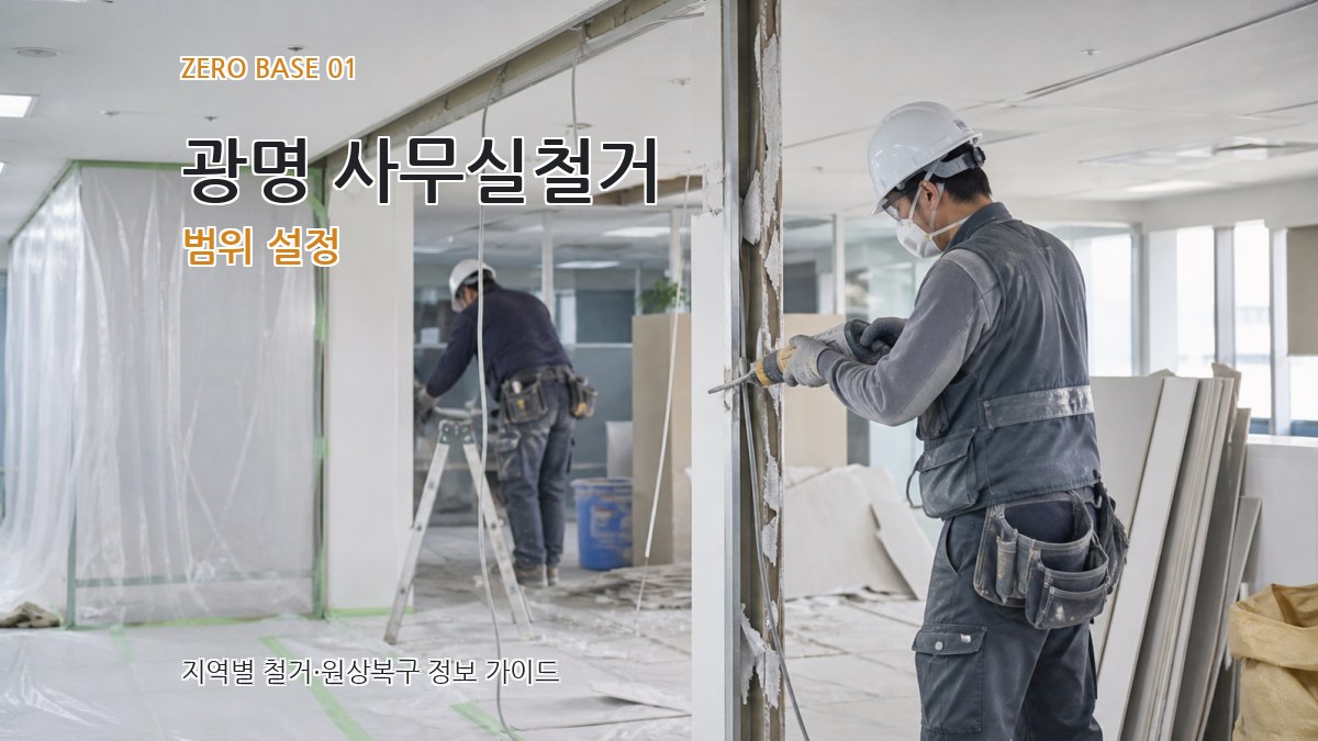 광명 사무실철거
