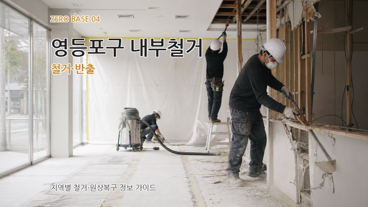 영등포구 내부철거 철거·반출