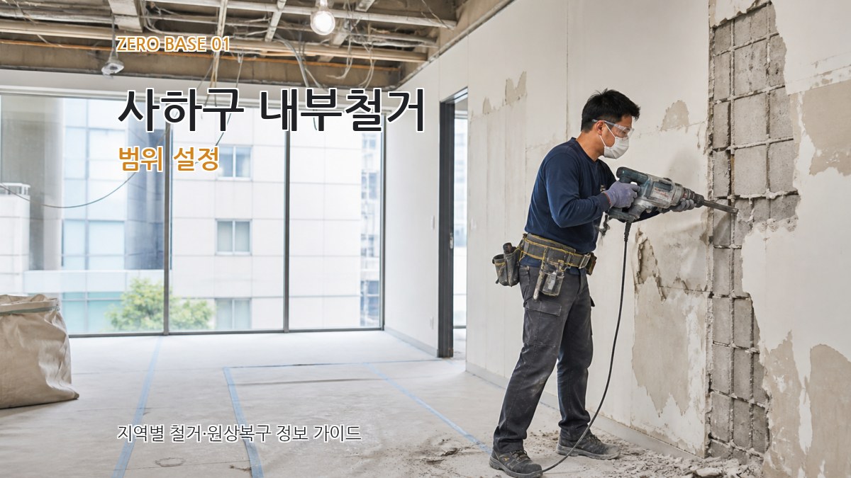 사하구 내부철거