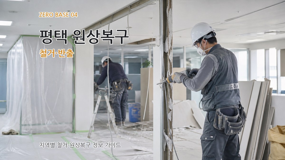 평택 원상복구 철거·반출