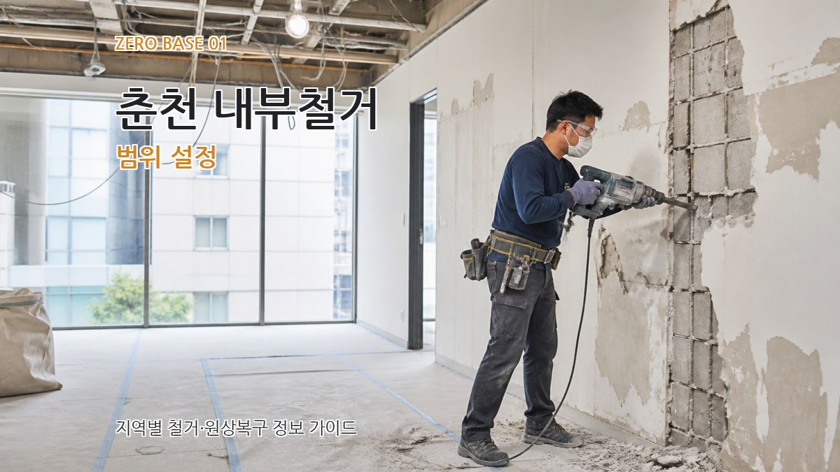 춘천 내부철거