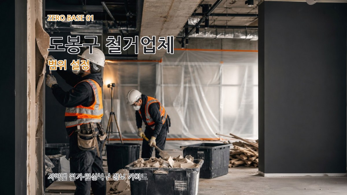 도봉구 철거업체