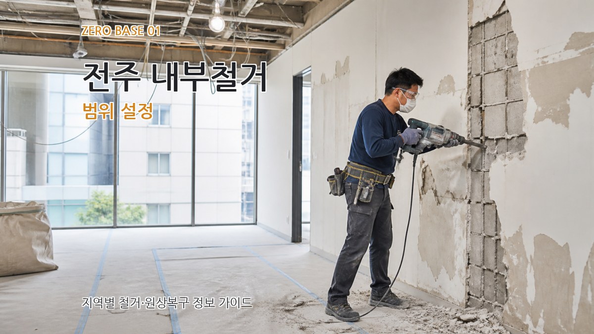 전주 내부철거