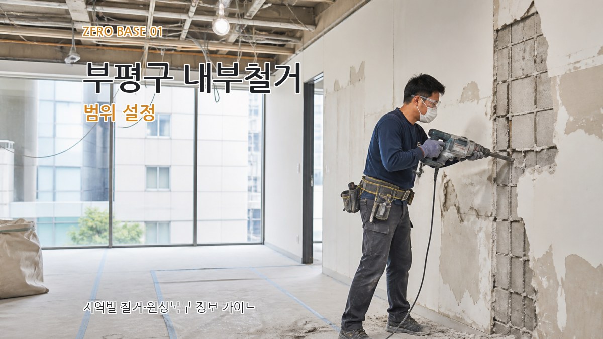 부평구 내부철거